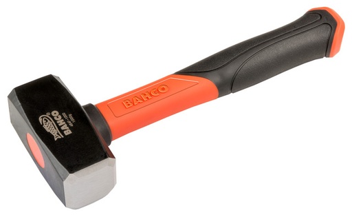 [484F-1000] Club hammer 1000g, fiberglass handle