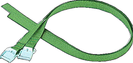[5220] Tightening straps of nylon with clasp 650mm 2pcs
