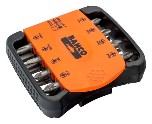 [59S/17-1] Antgalių rinkinys 17vnt  (PH,PZ,HEX,SL) su aut.magn.laikikliu