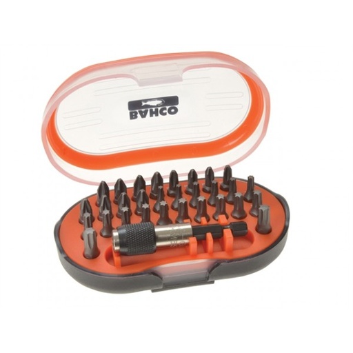 [59S/31-2] TORX bits set 31pcs (T10-T30,PH2,PH2G,PZ2)