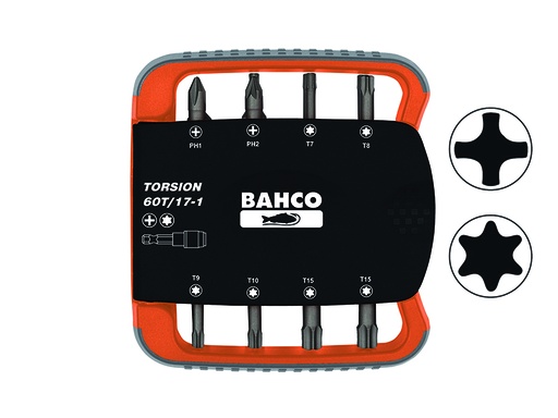 [60T/17-1] Otsakute kmpl 17 osa TORSION PH1/2,T7-T40