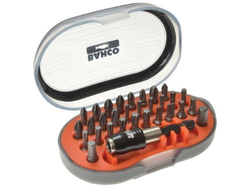[60T/31-1] Antgalių Torsion rinkinys 31vnt (PH,PZ,TORX,HEX,SL) su aut.magn.laikikliu