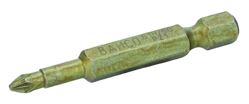 [61H/50PZ1] Bitu komplekts Pozidriv PZ1 1/4" 50mm 5gab