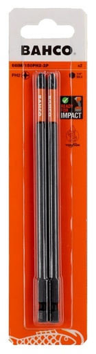 [66IM/150PH2-2P] Bits 66IM PH2 150mm Impact, 2tk