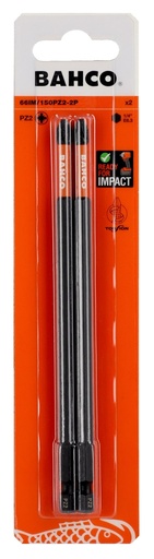 [66IM/150PZ2-2P] Bits 66IM PZ2 150mm Impact, 2tk