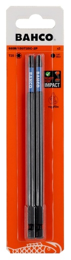 [66IM/150T25C-2P] Uzgaļi 66IM T20 150mm Impact, 2 gab.