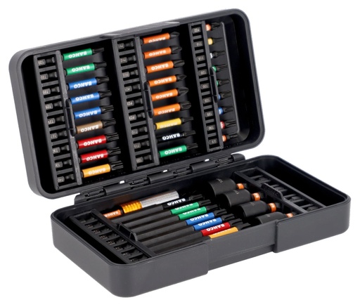 [66IM/40C-1] Impact Torsion Bit Set for Phillips/Pozidriv/TORX  40 Pcs