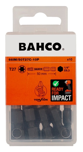 [66IM/50T27C-10P] Otsakud 66IM T27 50mm Impact, 10tk