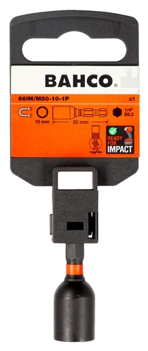 [66IM/M50-10-1P] Magnetic Nut Driver, Impact, 10mm