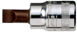 [6709F-6.5] Galvutė su plokščiu antgaliu 6709F  0,9x6,5mm 1/4"