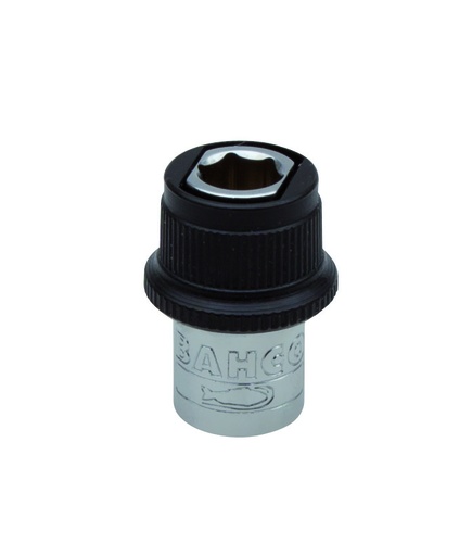 [6709HL] Lukustiga 1/4" kuuskant otsakute adapter 1/4" nelikant kinnitusega