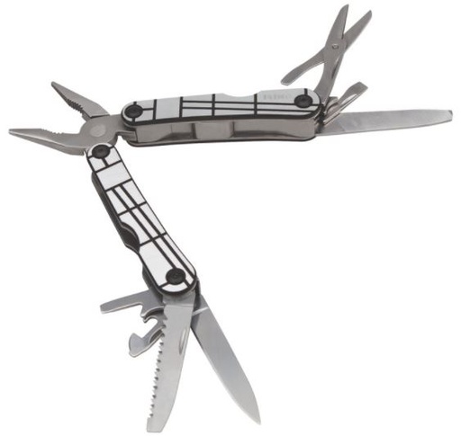 [671-150-1] Multi-tool 15 in 1 stainless steel Irimo blister