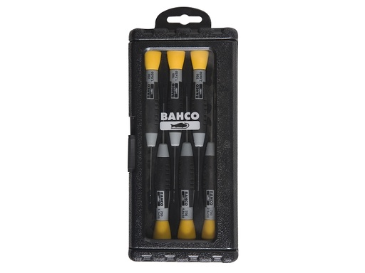 [706-3] Antsuktuvų rinkinys Bahco 6 vnt, 1 - 2,5mm, preciziniam darbui