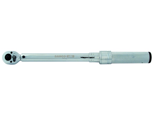 [7455-60] Mechaninis dinamometrinis raktas 10-60Nm ±4% (CW&CCW) 3/8" 406mm dviguba skalė, metalinis Bahco
