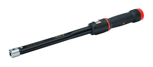 [74W9-200] Click torque wrench with interchangeable heads 40-200Nm ±3% (CW and CCW ) 9x12mm, 460mm, window scale