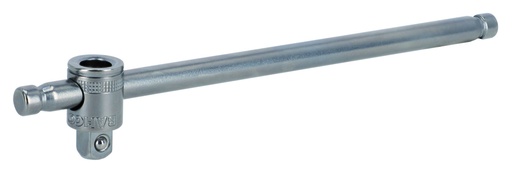 [7754-8] T-veida rokturis ar slīdošu uzgali 160mm 3/8"