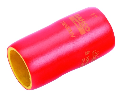 [7800DMV-30] Insulated double hexagon socket 7800DMV 30mm 1/2" 1000V VDE