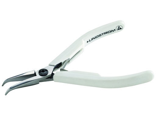 [7892] Plokščios smailios ilgos replytės lenktais galais Lindstrom Supreme 7892 129mm