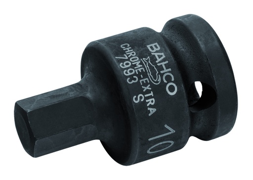 [7993S0080] Impact hex head socket driver 7993S 8mm drive 1/2"