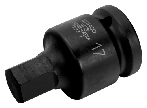 [7993T0190] Impact socket driver 7993T HEX 19mm, 3/4"