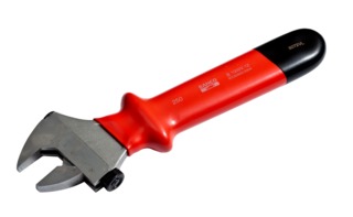 [8070VL] Insulated adjustable wrench with side nut 8070VL 165mm max 20mm 1000V VDE