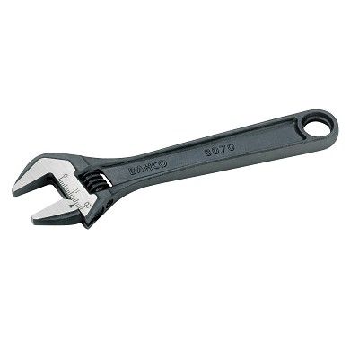 [8071] Phosphated adjustable wrench 205x27mm