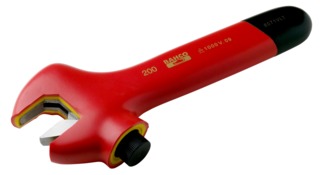 [8072VLT] Isoleeritud tellitav võti külgmutriga 8072VLT 255mm max 34mm 1000V VDE