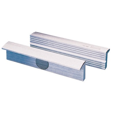 [833AJ-5] Spare jaws for bench vises (Al) 125mm with magnet