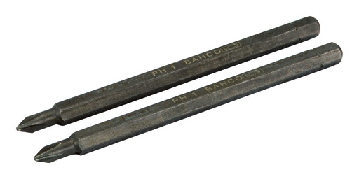 [8610-2P] 2 HEX blades 1/4 PH1 100mm