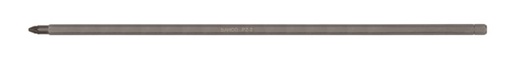 [8820XL-1P] Extra long bit PZ2 400mm 1/4" hex shank