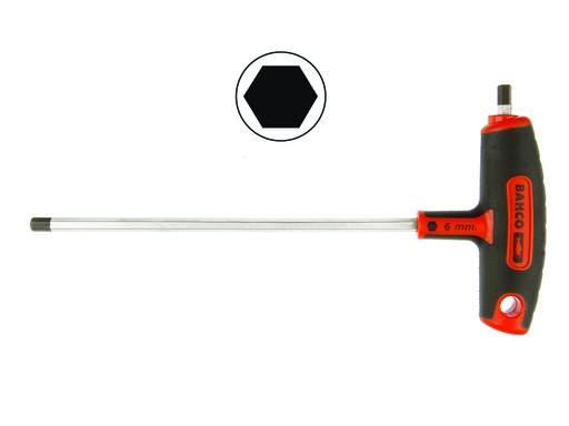 [900T-060-200] T-sabaga kuuskant 6mm kruvikeeraja 150mm