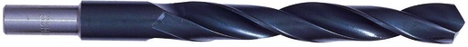 [90200211650] RRS HSS Roll Forged Jobber Length Drill Ø16,50 mm. Reduced shank 12 mm. Point angle 118°.  Steam treated