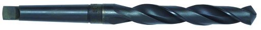 [90200611300] Grąžtas metalui, valcuotas, HSS Morse kotelis CM2 Ø13,00 mm. 118° kampas. Garintas