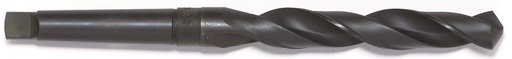 [90200612800] HSS Roll Forged Drill Ø28,00 mm. Morse taper shank CM3. Point angle 118°. Steam treated