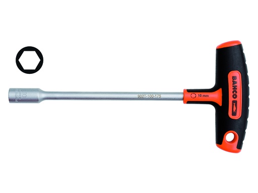 [902T-100-175] T-handle nut driver 10mm 902T 175mm