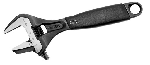 [9031P] Adjustable wrench with reversible jaws 218mm max 39mm ERGO