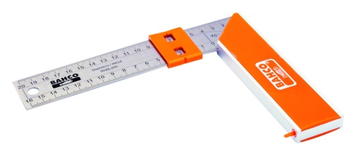 [9048-250] Carpenters square 250mm with sliding marker