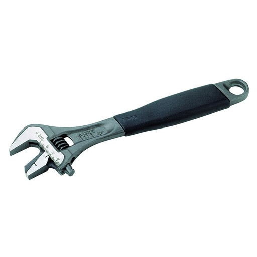 [9072_P] Adjustable wrench with reversible jaw 257mm max 33mm Ergo