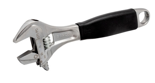 [9072_PC] Adjustable wrench with reversible jaw 257mm max 33mm Ergo