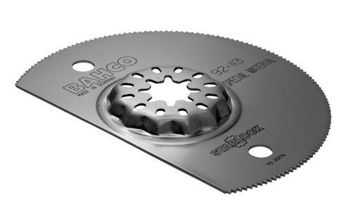 [92-113-1P] Multitool blade Bahco HCS segment 85mm, for wood, Starlock