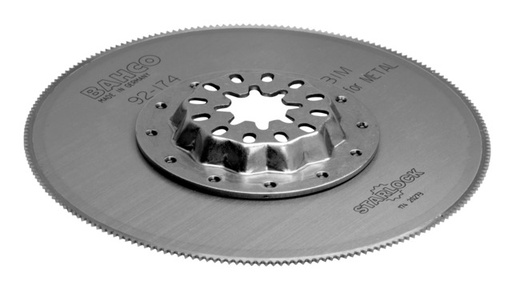 [92-174-1P] Bahco bimetalinė apvali geležtė 85mm, metalui, Starlock tvirtinimas