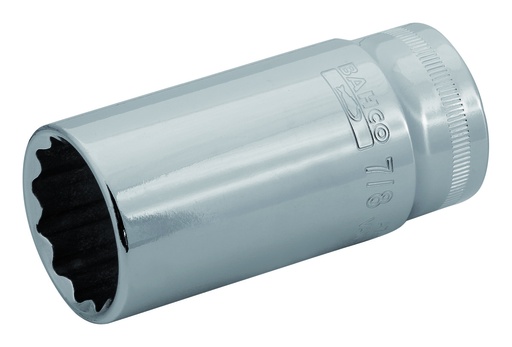 [A7402DZ-11/16] Bi-Hex deep socket A7402DZ 11/16", 3/8"