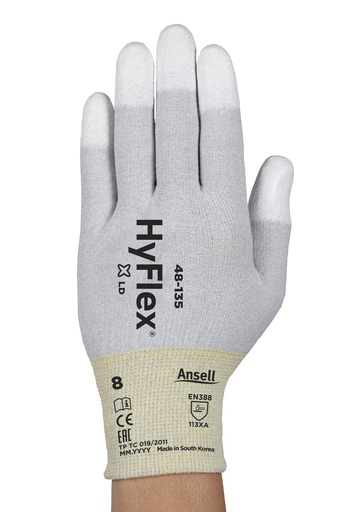 [AN48135100] Apsauginės pirštinės Ansell HyFlex® 48-135, dydis 10