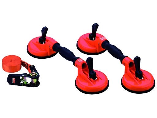 [BBS150] Double suction cups+belt diam 120mm max 150kg