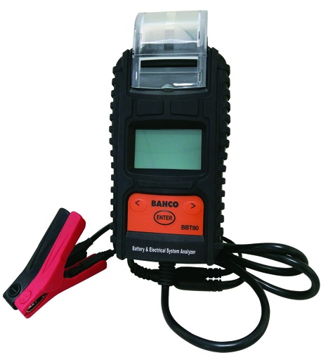[BBT80] 6&12v battery tester printer