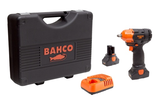 [BCL32IW1K1] 3/8" cordless impact wrench set (2 batteries + charger) with brushless motor 14,4V, max 392Nm