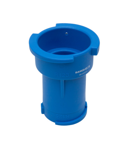 [BE400P243] Connector R123/R125 blue