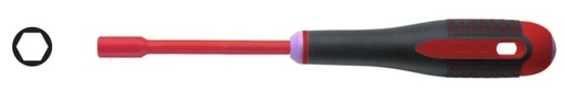 [BE-7809S] Insulated nut screwdriver ERGO™ 9x125 1000V VDE