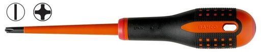 [BE-8510SL] Insulated screwdriver ERGO™ SLIM Combi SL5/PH1x80mm 1000V VDE