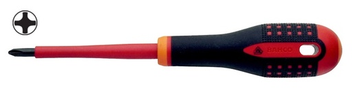 [BE-8600S] Insulated screwdriver ERGO™ Phillips PH0x75mm 1000V VDE